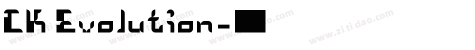 CK Evolution字体转换